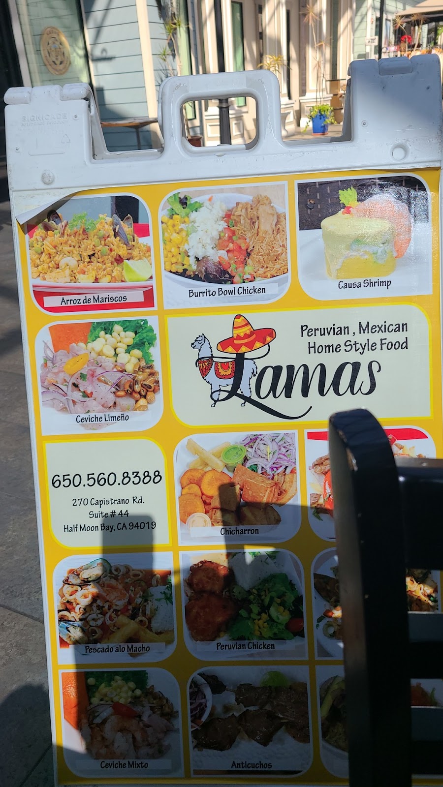 Lamas Peruvian and Mexican Cuisine | 270 Capistrano Rd, Half Moon Bay, CA 94019 | Phone: (650) 560-8388
