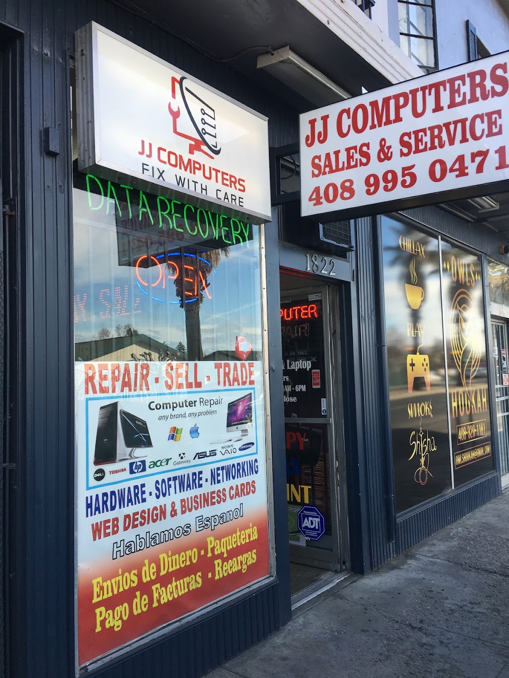 JJ Computers | 1822 W San Carlos St, San Jose, CA 95128 | Phone: (408) 995-0471