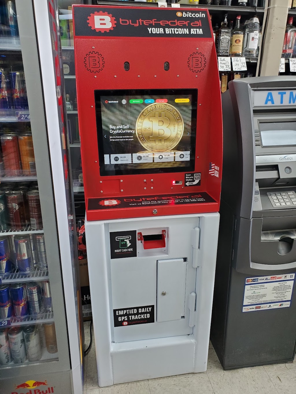 Byte Federal Bitcoin ATM (J T Liquors) | 2627 Senter Rd, San Jose, CA 95111 | Phone: (786) 686-2983