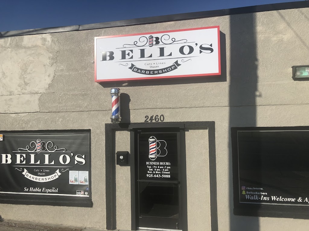 Bellos Barbershop | 2460 Willow Pass Rd, Bay Point, CA 94565 | Phone: (925) 643-5088