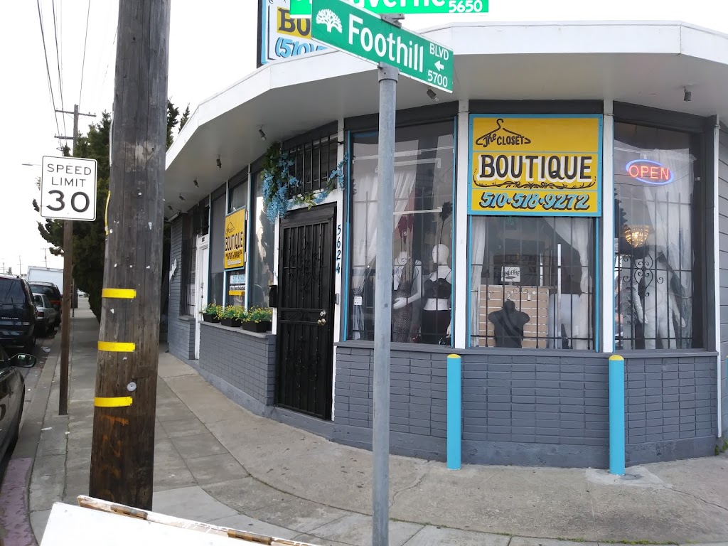 The Closet Boutique | 5624 Foothill Blvd, Oakland, CA 94605 | Phone: (844) 386-1013