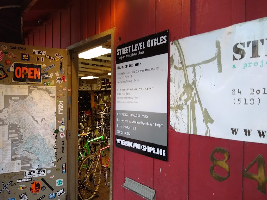 Street Level Cycles | 84 Bolivar Dr, Berkeley, CA 94710 | Phone: (510) 644-2577