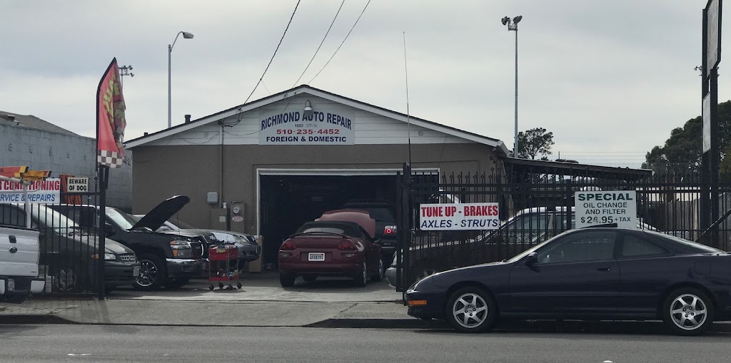 Richmond Auto Repair | 1063 13th St, Richmond, CA 94801 | Phone: (510) 235-4452