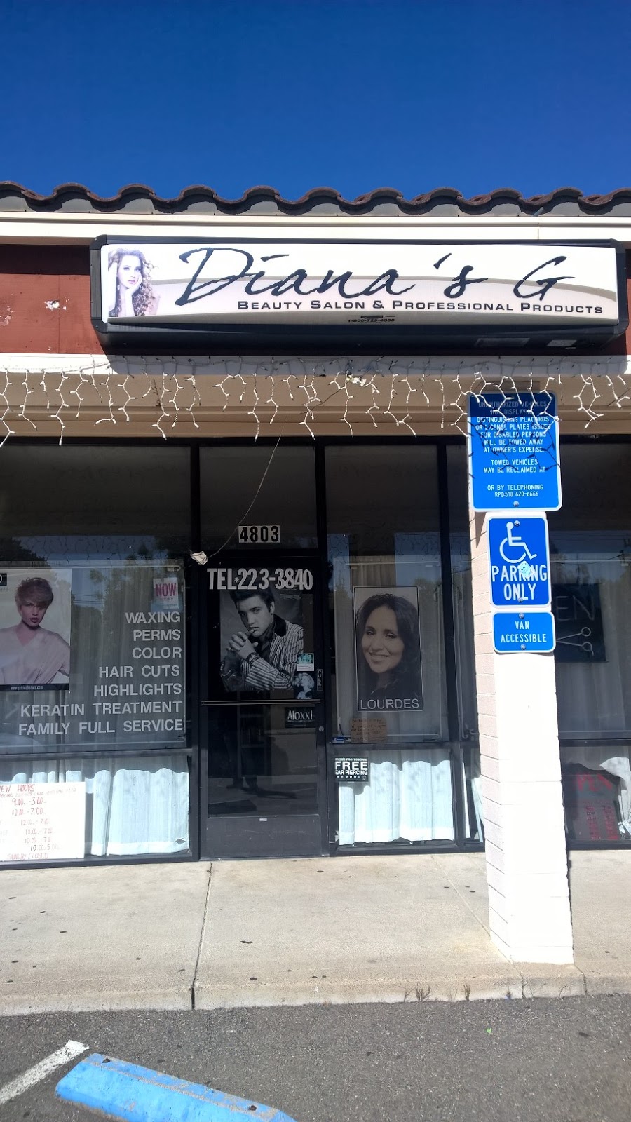 Dianas G Beauty Salon | 4803 Valley View Rd, El Sobrante, CA 94803 | Phone: (510) 846-9202