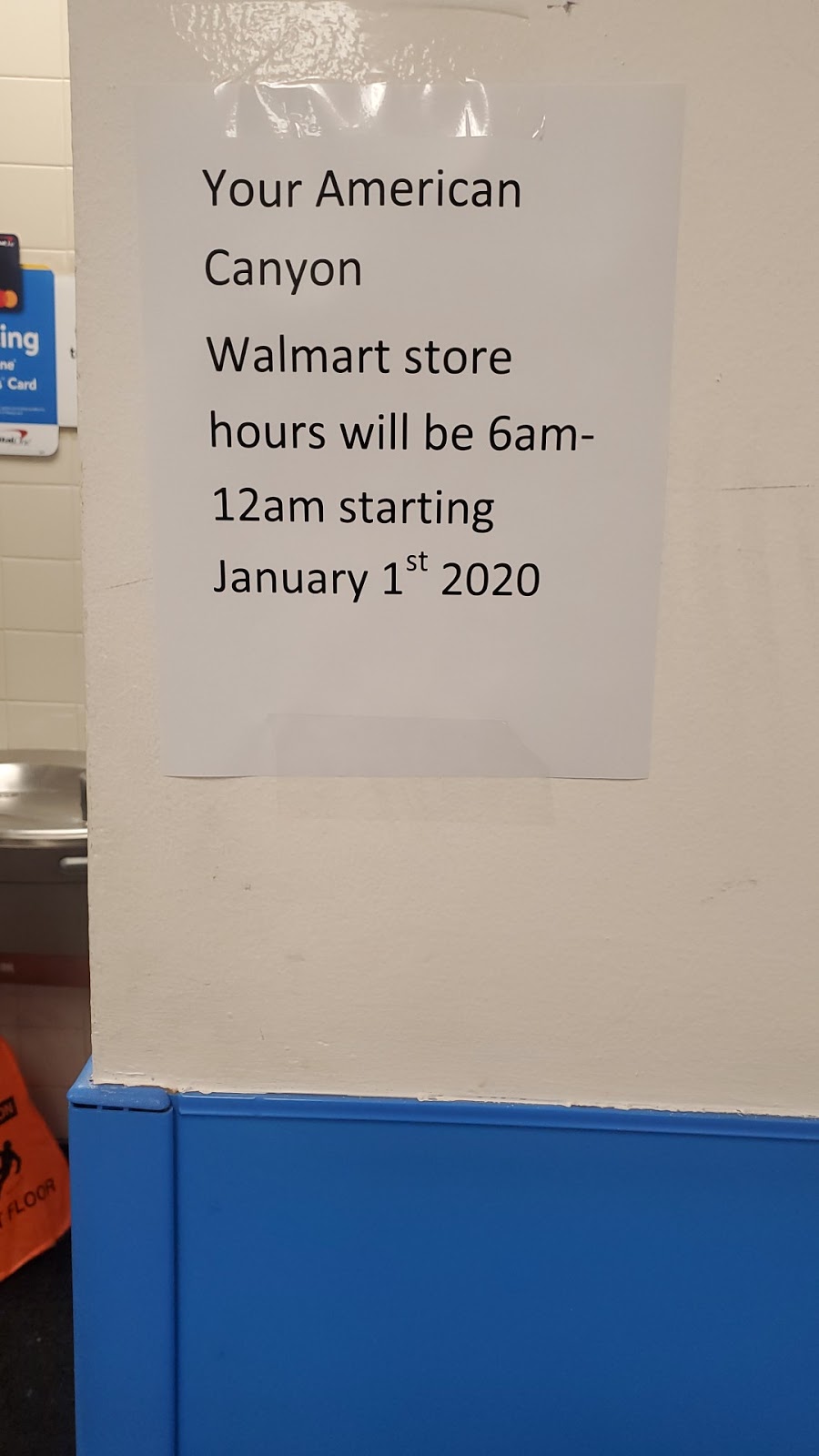 Walmart Connection Center | 7011 Main St, American Canyon, CA 94503 | Phone: (707) 557-4393