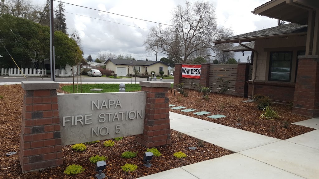 Napa Fire Station 5 | 3001 Browns Valley Rd, Napa, CA 94558 | Phone: (707) 257-9324