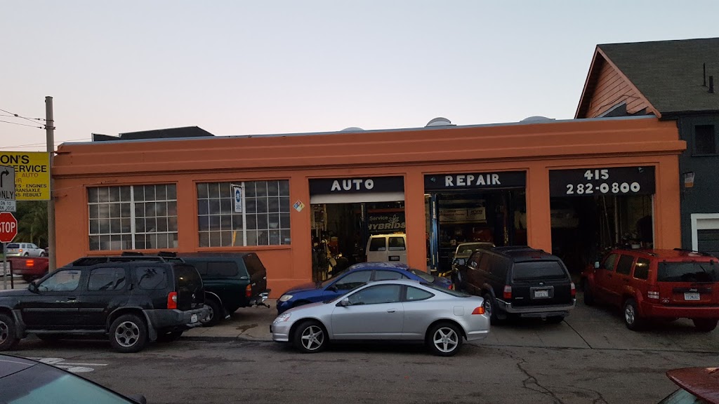 Dons Auto Services | 899 San Jose Avenue, San Francisco, CA 94110 | Phone: (415) 282-0800