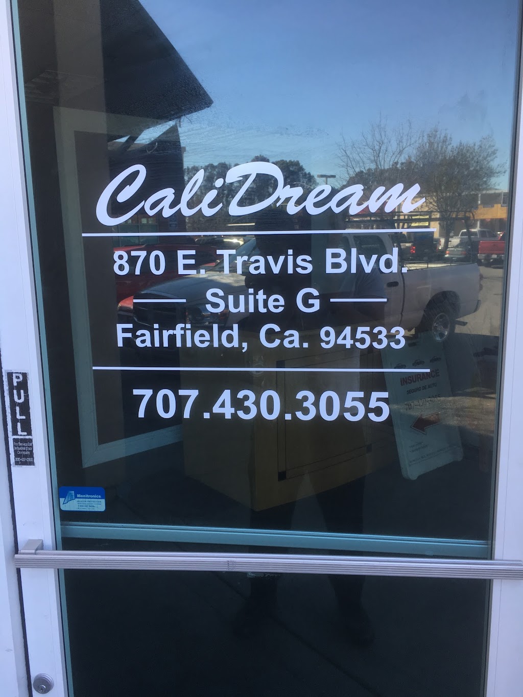 Calidream Insurance Agency | 870 E Travis Blvd STE G, Fairfield, CA 94533 | Phone: (707) 430-3055